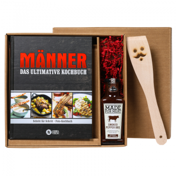Männer Kochbuch Geschenksbox